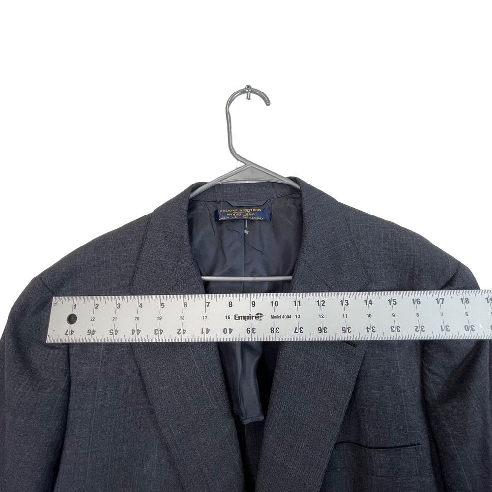 Brooks Brothers Maker Brooks Blend Men’s Blazer Size 46R, 42W - Picture 6 of 10